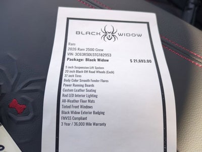 2026 RAM 2500 Big Horn