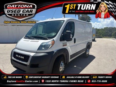 2019 RAM ProMaster Cargo Van 1500 LOW RF 118"