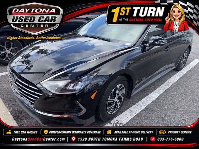 2021 Hyundai Sonata Hybrid Blue