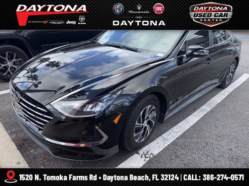 2021 Hyundai Sonata Hybrid Blue